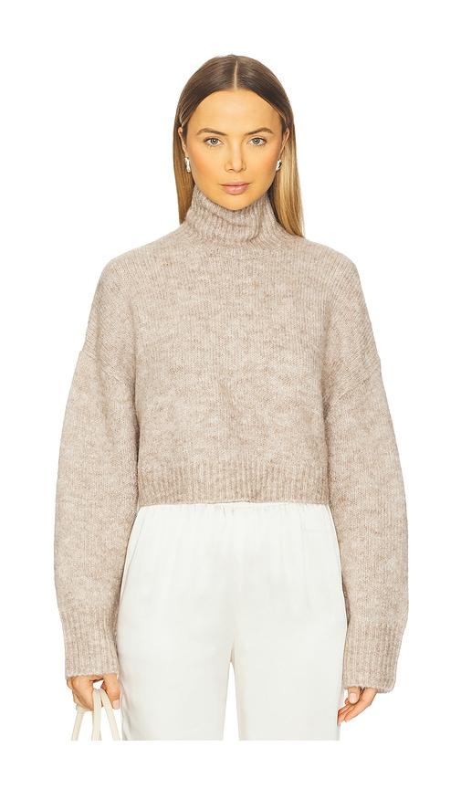 seroya tahara sweater in beige. - size l (also in xs, s, m, xl)