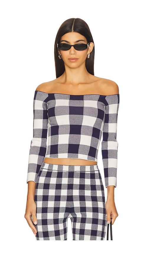 seroya vale top in navy. - size m (also in s, xxs)