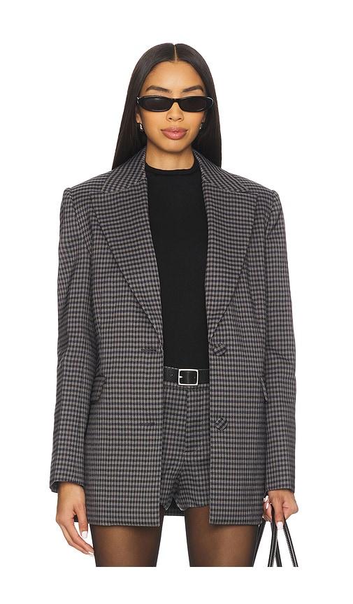 seroya walter blazer in charcoal. - size m (also in xxs, xs, s)