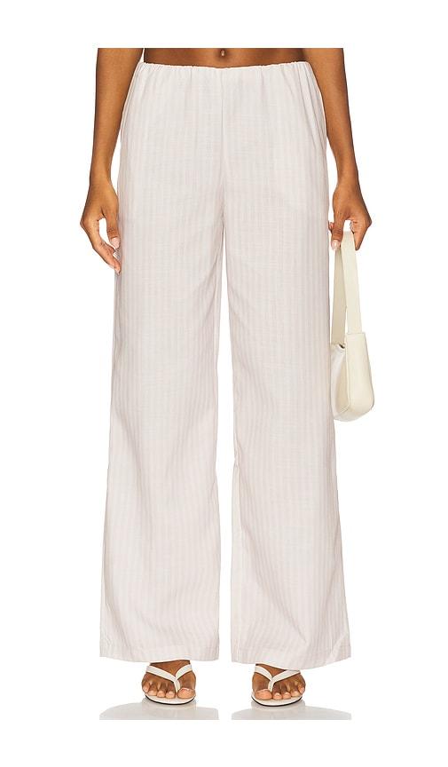 seven wonders nicolette pant in light grey. - size s (also in xs)