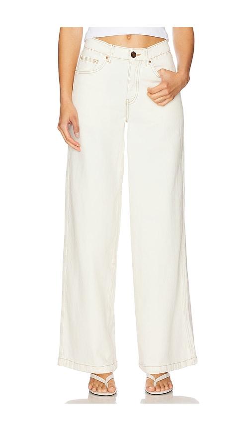 seventy + mochi bay jeans in white. - size 24 (also in 25, 28, 29)
