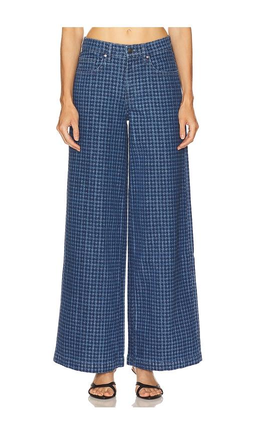 seventy + mochi bay wide leg jeans in blue. - size 24 (also in 26, 27)