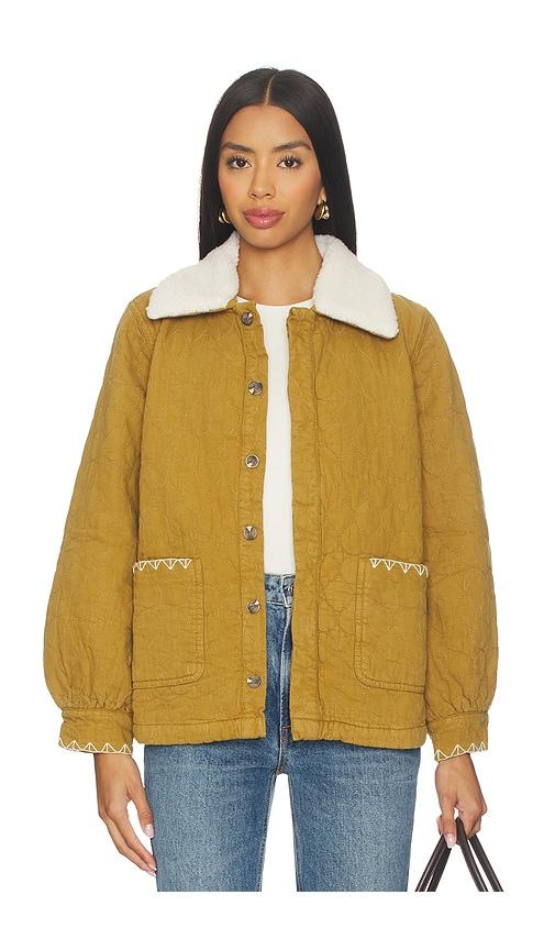 seventy + mochi frida jacket in olive. - size m (also in xs)
