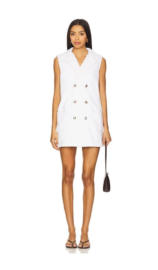 seventy + mochi kaia blazer in white. - size s/m (also in xxs/xs)