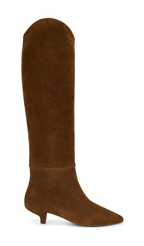 seychelles love in a mist boot in brown. - size 7 (also in 8.5)