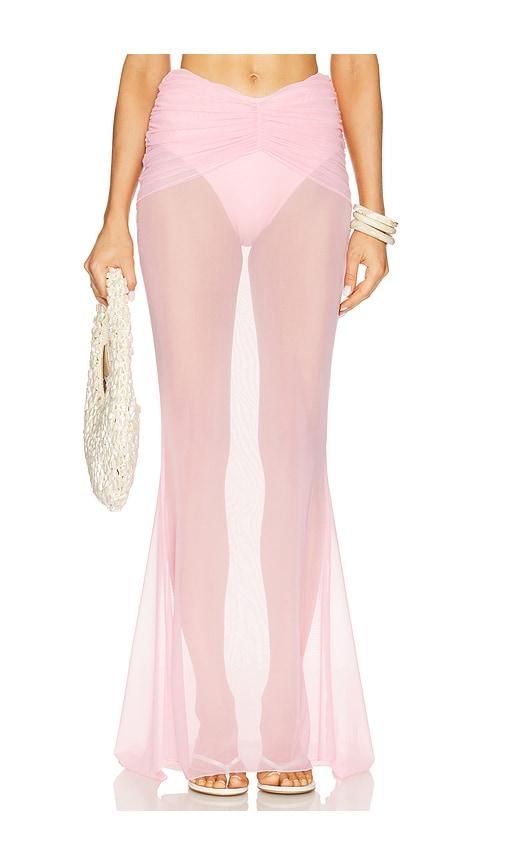 shani shemer christine skirt in pink. - size l (also in xs, s, m)
