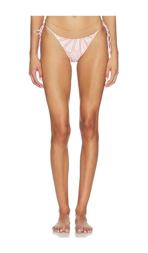 shani shemer khloe bikini bottom in pink. - size m (also in xs, s)