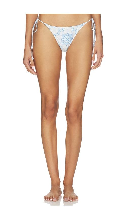 shani shemer khloe de bikini bottom in baby blue. - size l (also in xs, s)