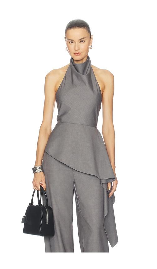 shani shemer lunar top in grey. - size m (also in s)