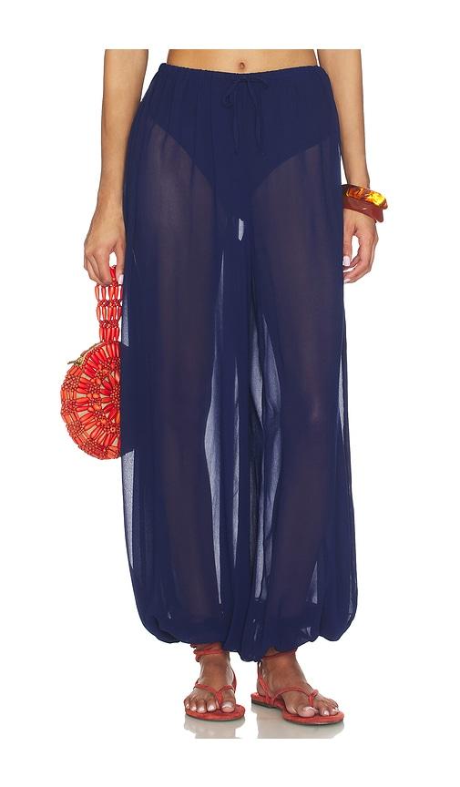 shani shemer marlie pants in royal. - size l (also in xs, s, m)