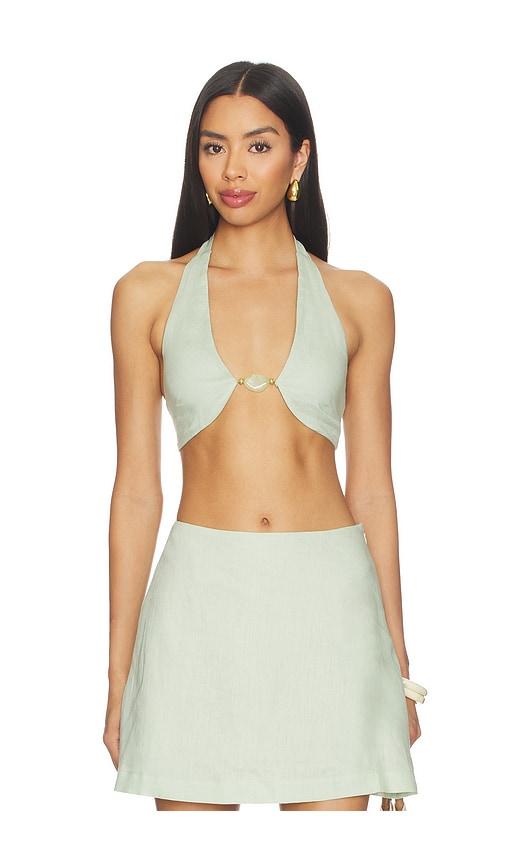 shani shemer tommy top in mint. - size l (also in m, s, xs)
