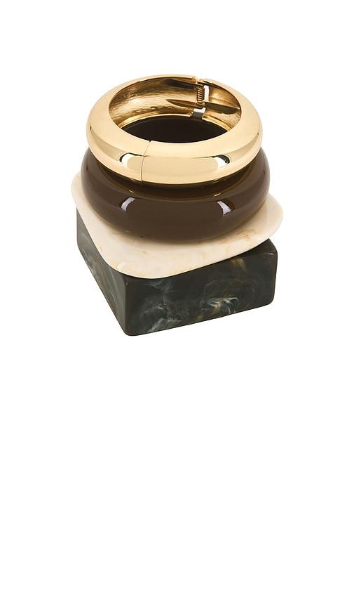 shashi agyros bracelet set in multi.