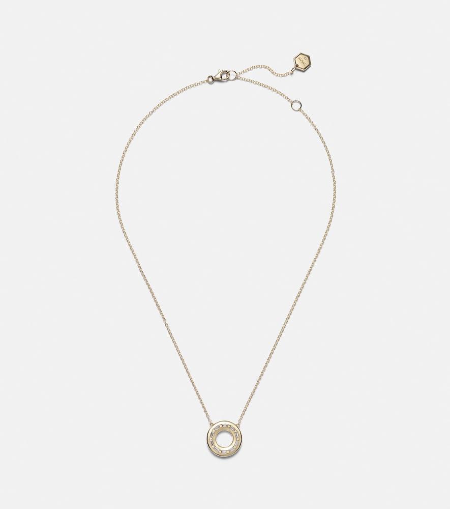 shay jewelry 18kt gold pendant necklace with diamonds