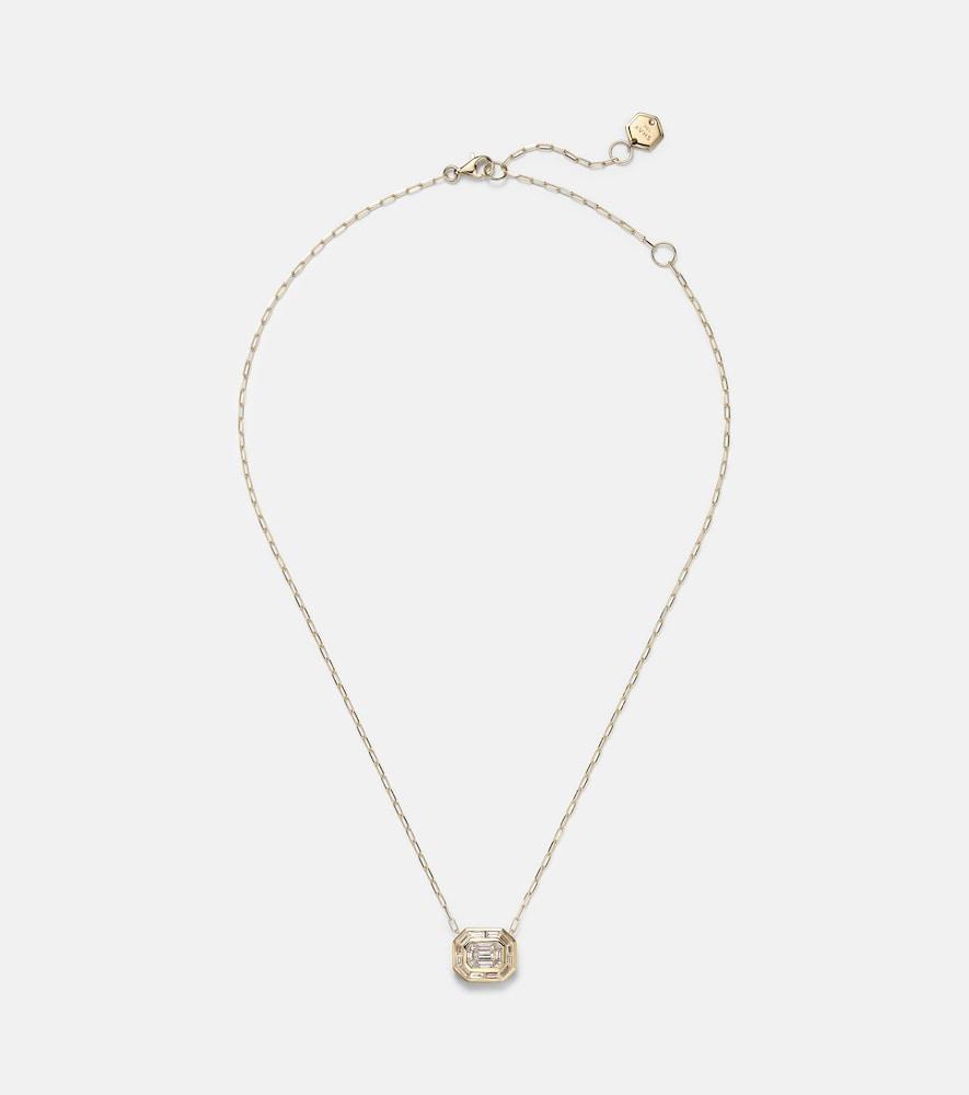shay jewelry illusion 18kt gold pendant necklace with diamonds