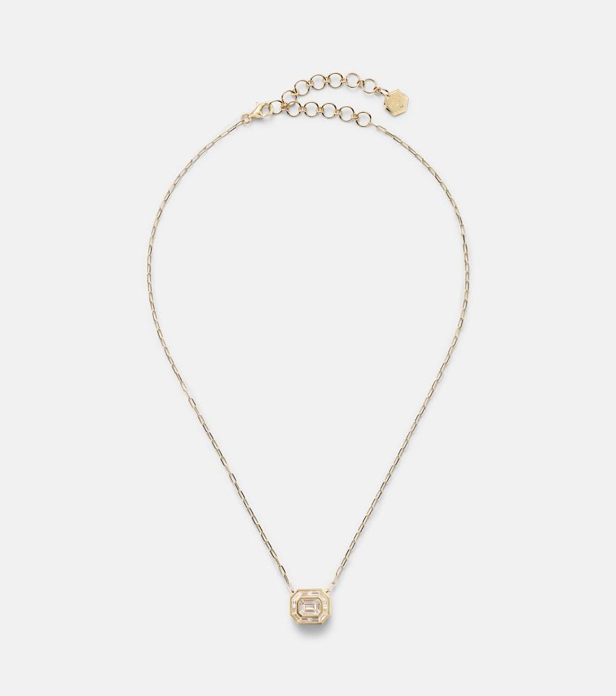 shay jewelry illusion 18kt gold pendant necklace with diamonds