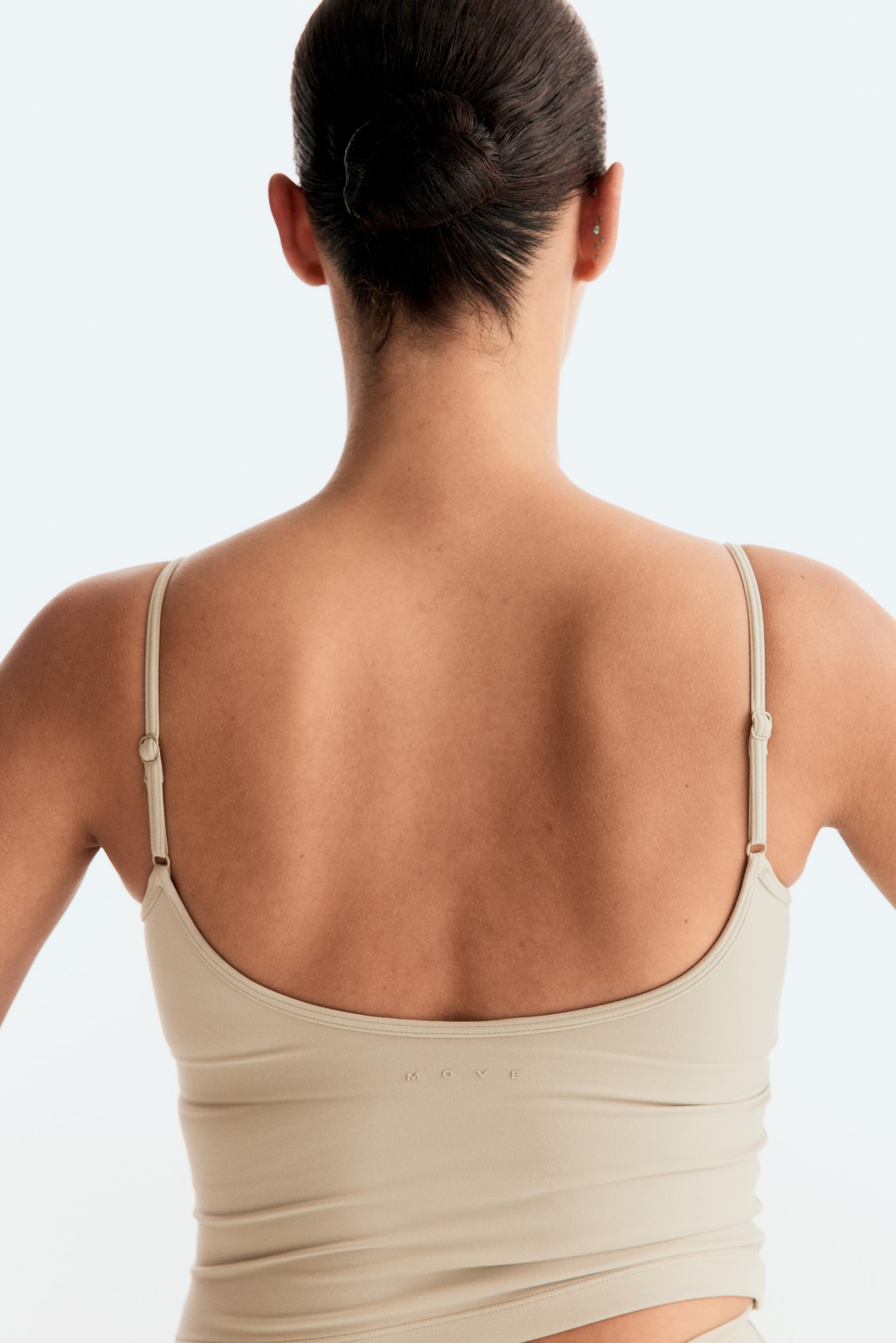 shelf-bra sports tank top with softmove™