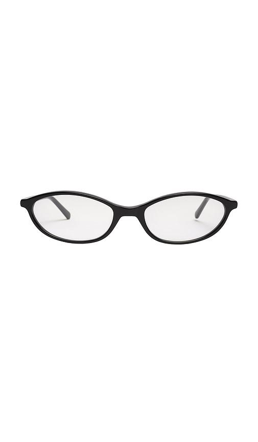 shevoke zulu blue light glasses in black.