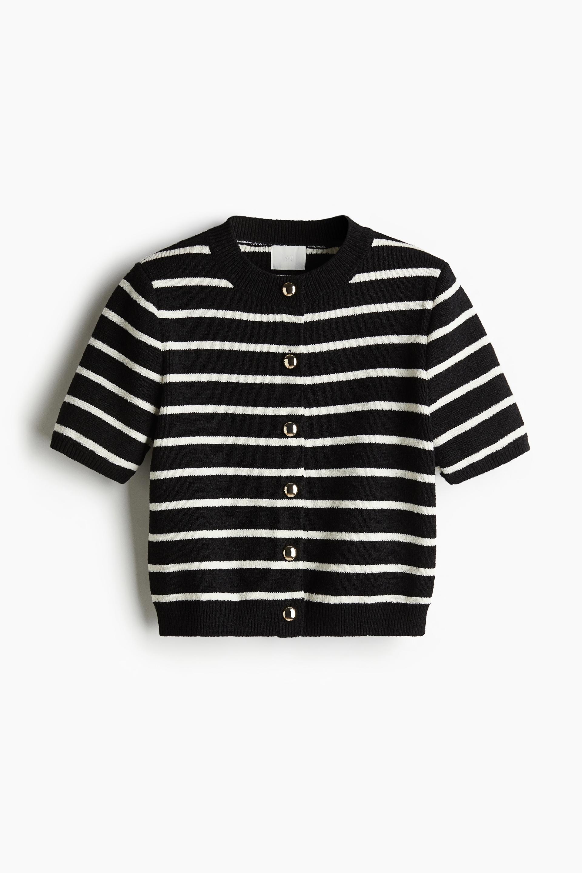 short-sleeved cardigan