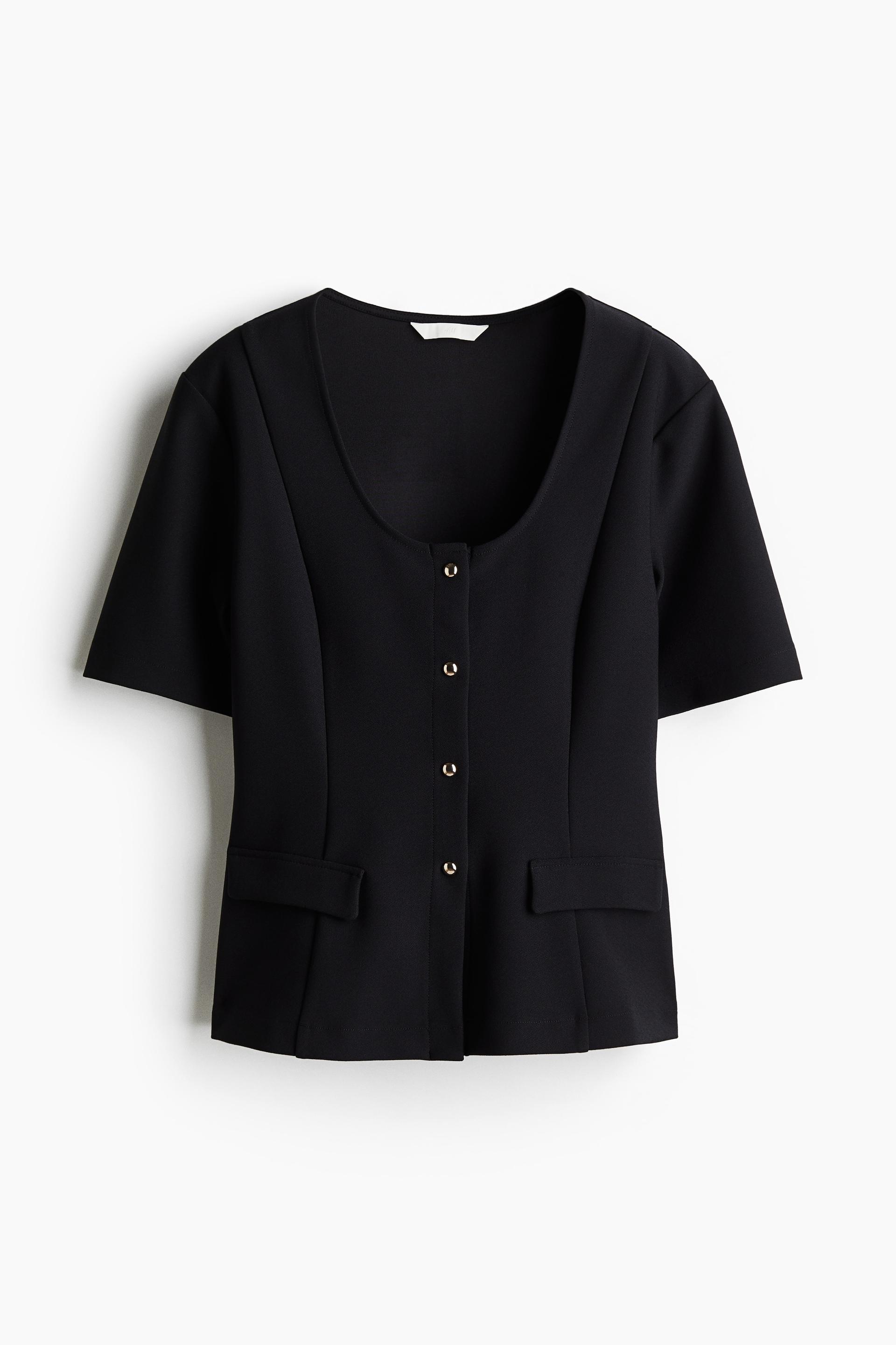 short-sleeved cardigan