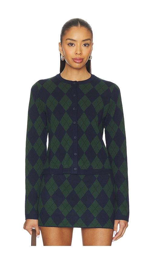 show me your mumu cher cardigan in green. - size l (also in xs, s, m)