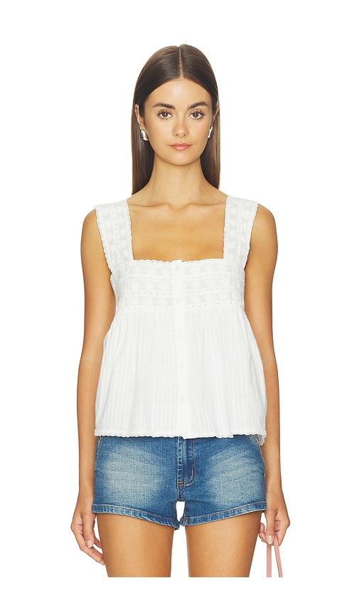 show me your mumu faye top in white. - size l (also in s, m, xl)