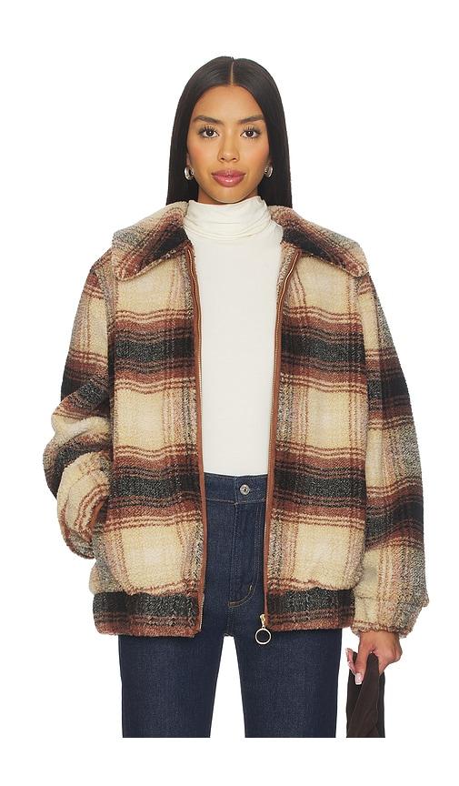show me your mumu hunter jacket in brown. - size m (also in s)