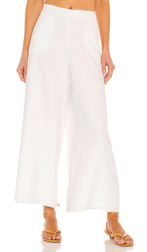show me your mumu kick back pants in white. - size m (also in xs, s, l, xl)