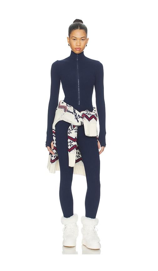 show me your mumu lodge onesie in navy. - size l (also in xs, s, xl, xxl)