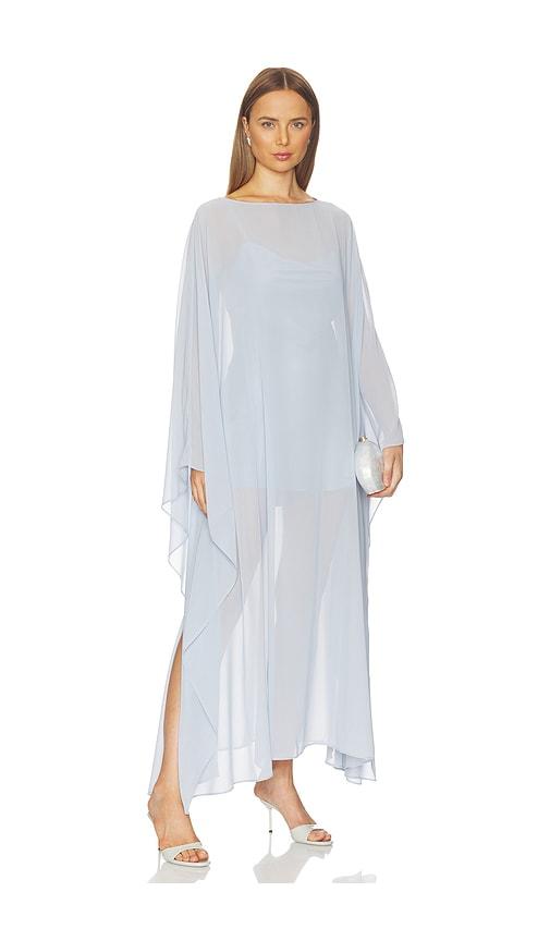 show me your mumu olsen maxi dress in baby blue. - size m (also in xs)