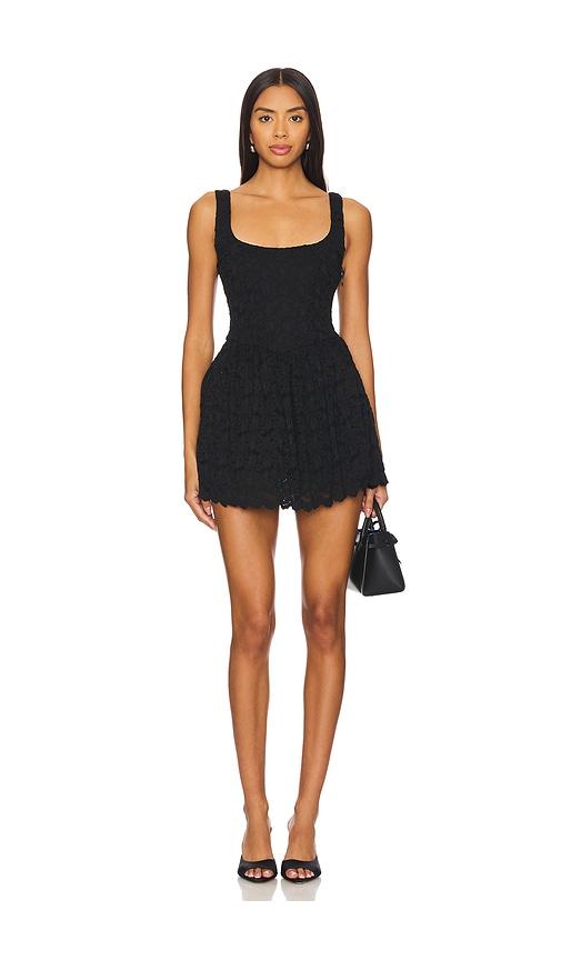 show me your mumu ricci skort dress in black. - size m (also in s)