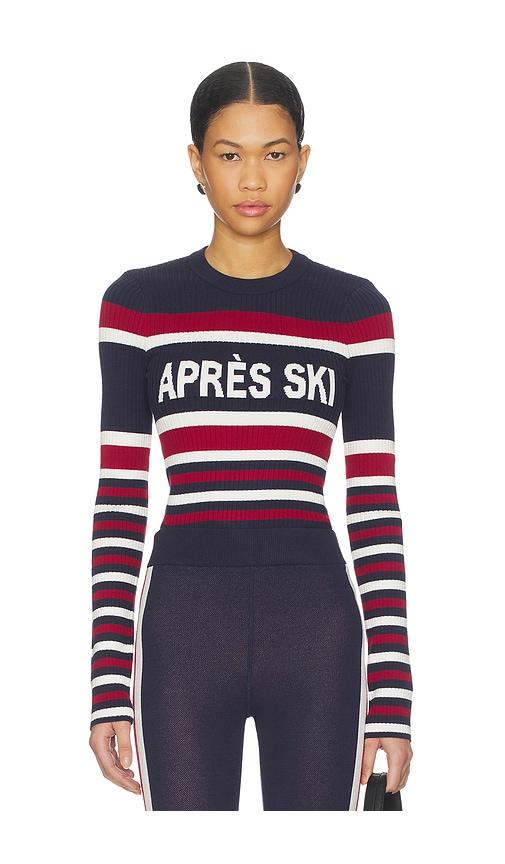 show me your mumu slopes sweater in navy. - size l (also in xs, m, xl, xxl)