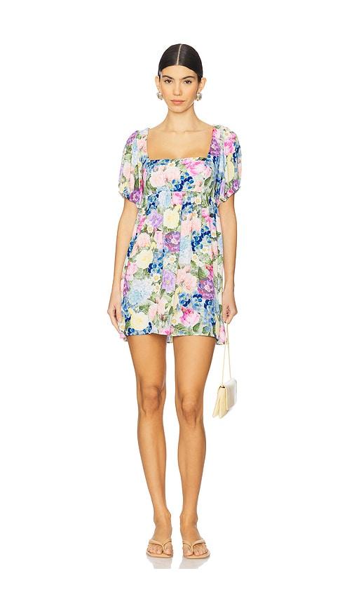 show me your mumu smitten babydoll dress in lavender. - size s (also in xs)