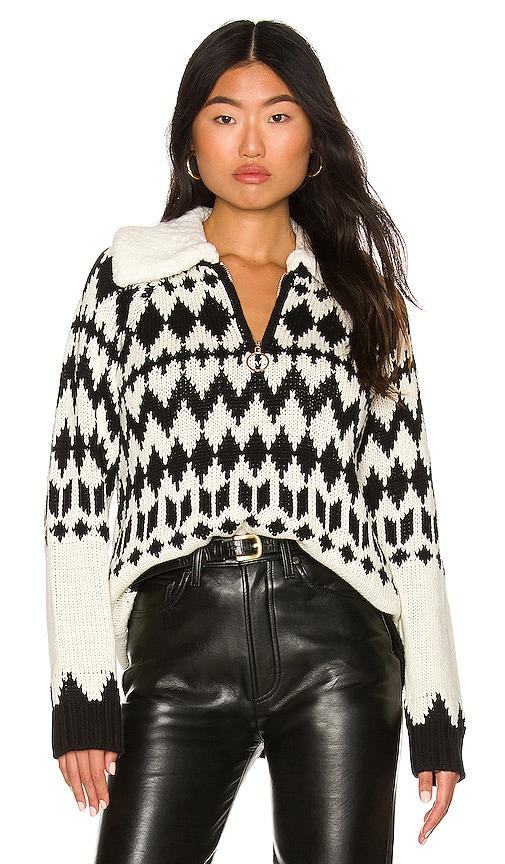show me your mumu sun valley pullover in white. - size l (also in s, xs, m, xl)