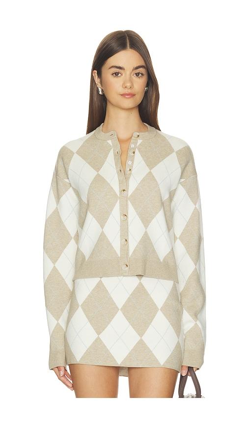 show me your mumu throw on cardigan in nude. - size l (also in s, xs, m, xl)