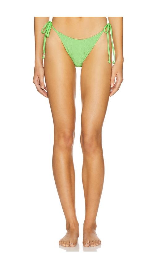 show me your mumu tides mojito bikini bottom in green. - size l (also in xl, xxl)