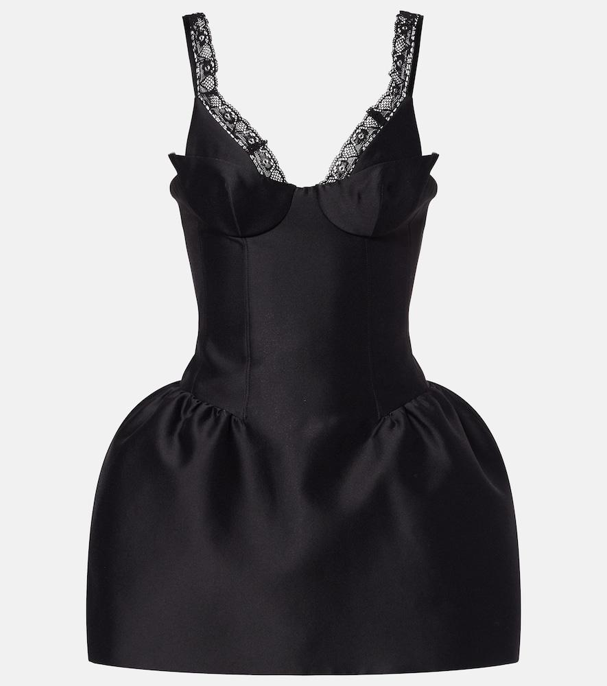 shushu/tong lace-trimmed minidress