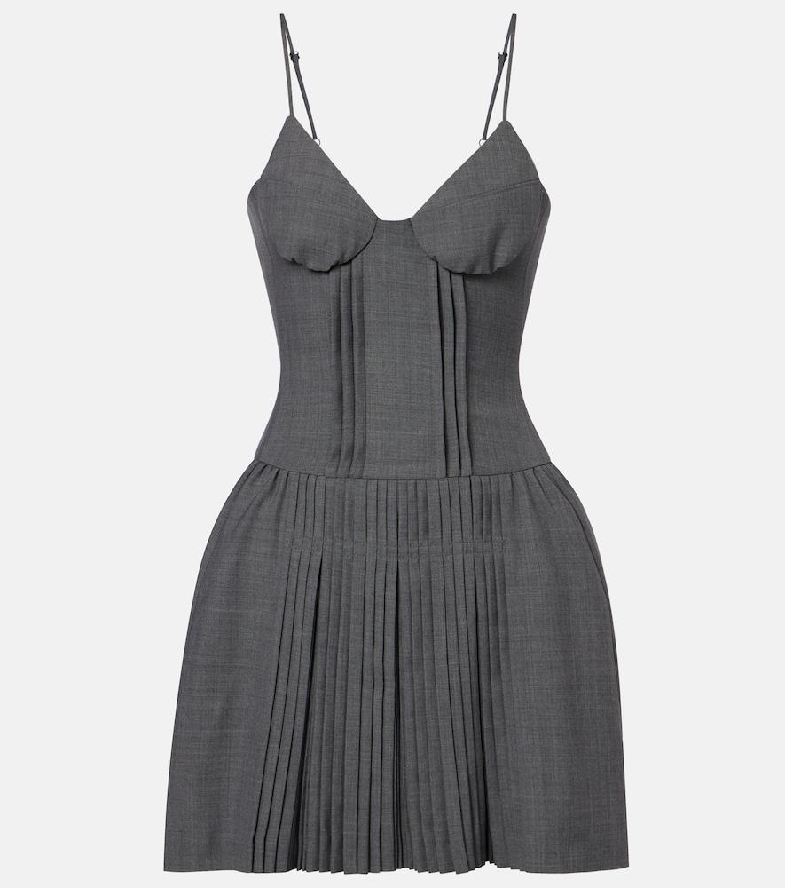 shushu/tong pleated minidress