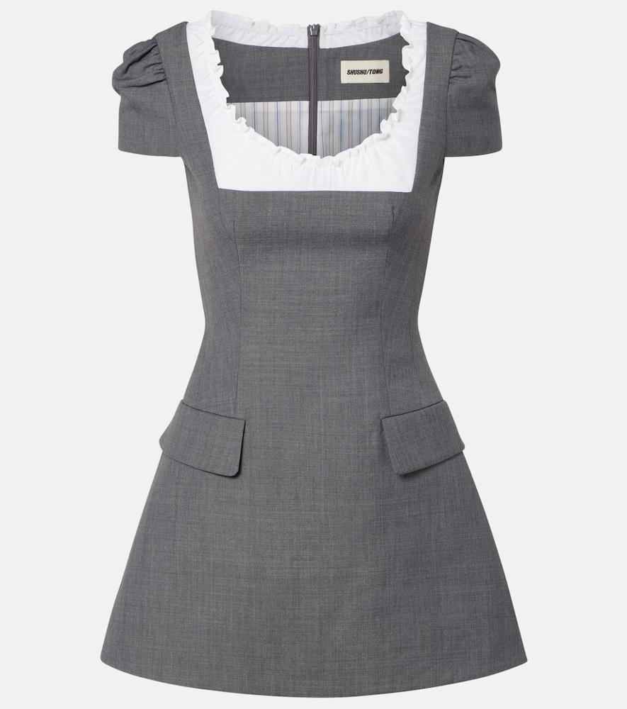 shushu/tong ruffled minidress