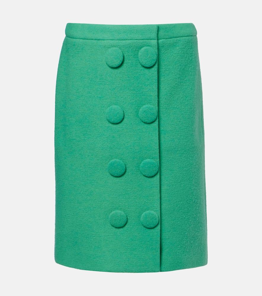 shushu/tong wool pencil skirt