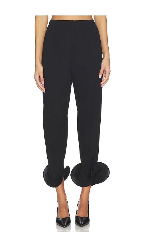 sid neigum wave hem pant in black. - size m (also in xs, s)