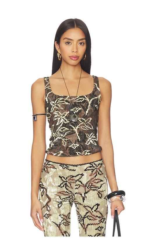 siedres cali top in brown. - size m (also in xxs)