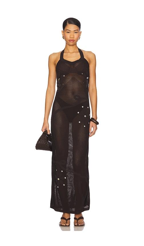 siedres essens dress in chocolate. - size l (also in s, m)