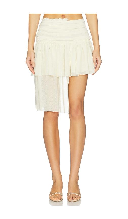 siedres gigi skirt in cream. - size m (also in xxs)