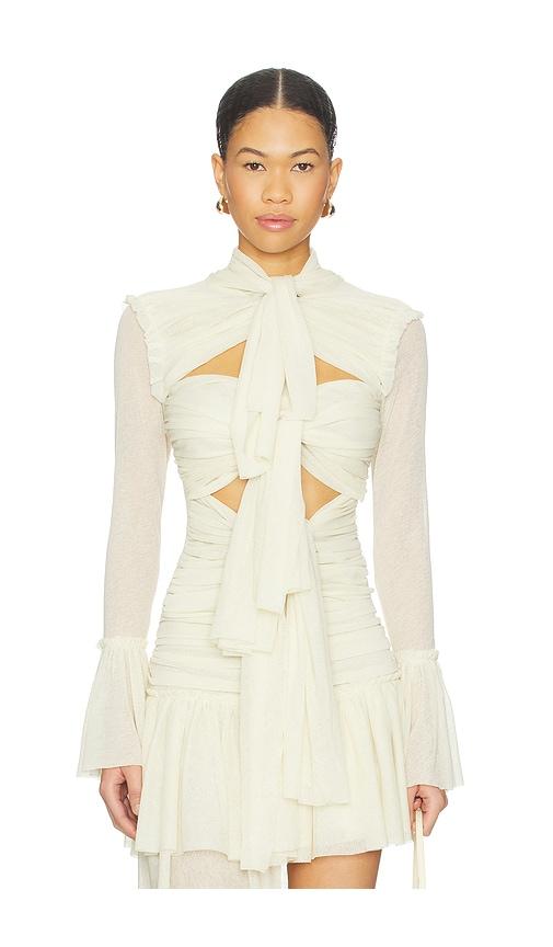 siedres luna top in cream. - size m (also in xs, s)