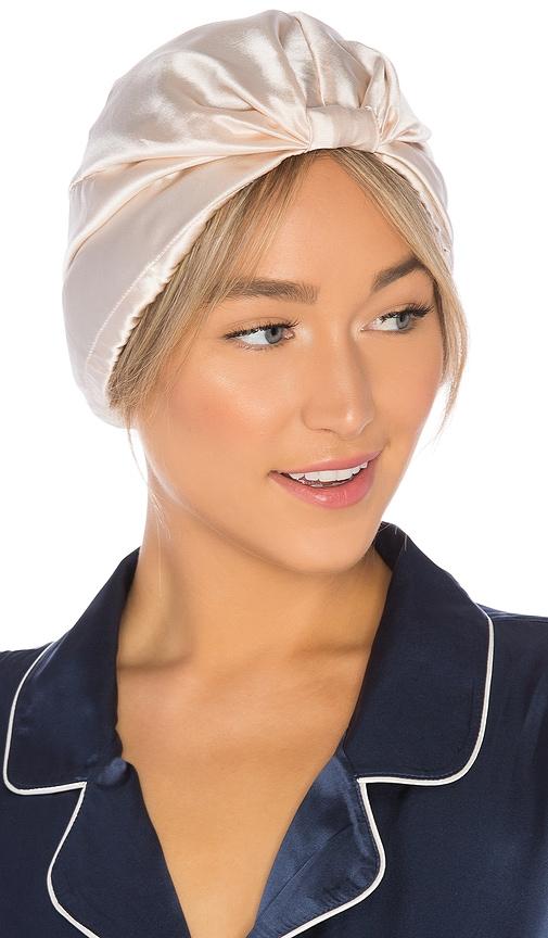 silke london hair bonnet in the sofia.