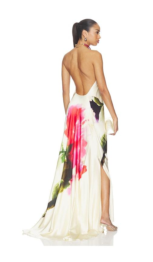 silvia tcherassi jesse dress in cream. - size l (also in xs)