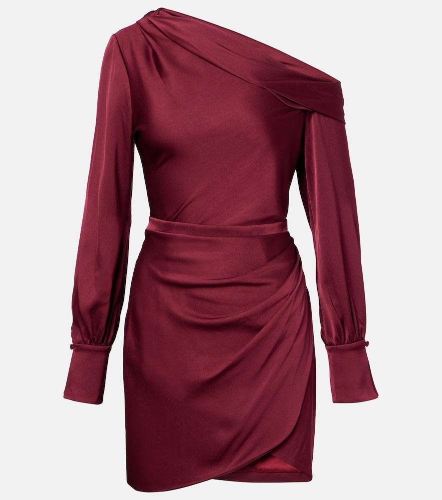 simkhai cameron satin minidress