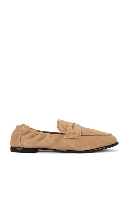 simkhai danna suede loafer in tan. - size 37 (also in 38, 39, 40)
