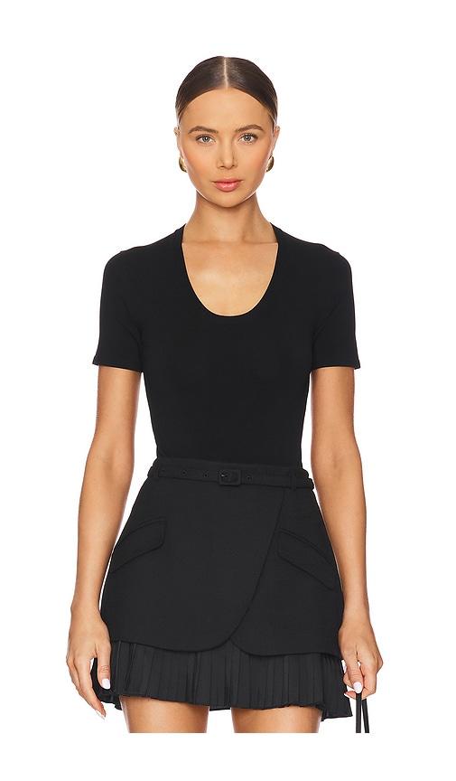 simkhai drew bodysuit in black. - size l (also in xl)