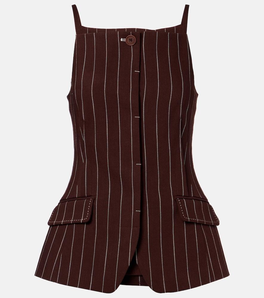 simkhai edie striped top